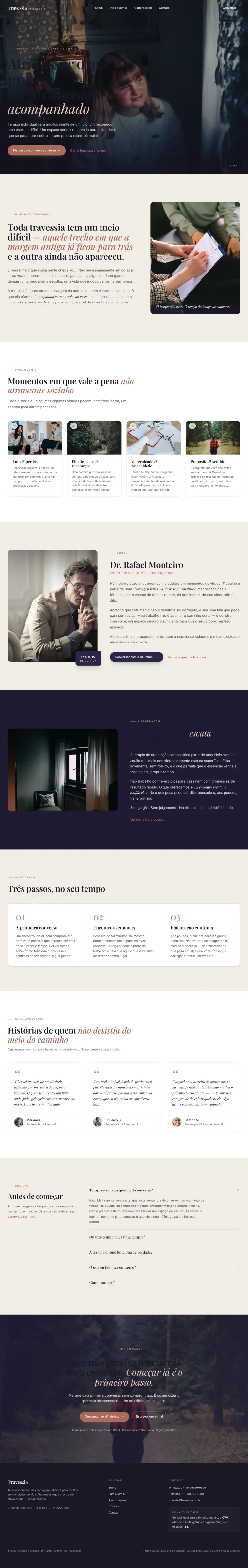 Site de Psicologia — Travessia